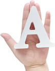 4 Inch Wood Letters  Unfinished Wooden Letters For Crafts  White Marquee