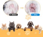Pet Hair Trimmer Micro Precision Dog Cat Paw Shaver Quiet Rechargeable Grooming