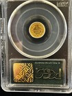 1853 G 1 Gold Dollar Coin Graded By Pcgs Ms60 Old Green Holder