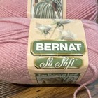 Bernat Softee Pink Acrylic Worsted Weight  4 Yarn Lot Of 4 Skeins