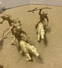 9 Original Vintage Marx Fort Apache Stockade   Rin Tin Tin Playset Indians horse