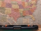 1961 Vintage United States Old Atlas Map Life Pictorial Atlas Of The World