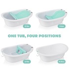 Frida Baby 4-in-1 Grow-with-me Bath Tub   Control The Flow Rinser Cup Bath Time