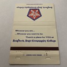 Vintage Matchbook Cover Matchcover Southern State Community College Oh