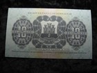 Old Currency Note Gibraltar 10 Shillings 2018 World Tourism Year  04