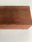 Vintage Wooden Box From The Chocolate Shops For Storing Chocolate 