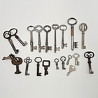 Vintage Antique Skeleton Key Lot 20pc Corbin 1887 Patent Luggage Clock Door