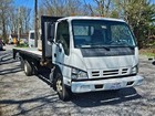 2007 Isuzu Npr 5 2 Diesel 19ft Flatbed Truck 109k Miles