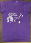 Maynard Ferguson Playing Horn T-shirt Purple   Gray Size Large