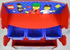 Rare Lego Exclusive Classic Playtime Storage Unit Htf City Trundle