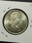 1965 Canada Half Dollar 50 Cents - 800 Fine Silver -