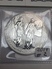 2019 1oz  9999 Silver Allegories     Columbia   Germania Bu W  Coa  2