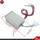 30 Amp Electric Generator Transfer Switch Kit 10-circuit 10-foot Cord 7500 Watt