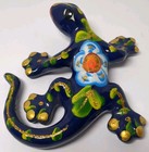 Handcrafted Mini Talavera Gecko Lizard Hand Painted Mexican Folk Art