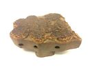 Antique Hand-carved Primitive Floral Flower Ink Stamp     Wooden Art Block