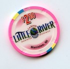 2 50 Chip From The Little River Casino Manistee Michigan