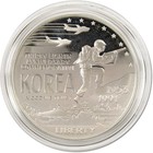 1991 P Korean War Memorial Commemorative Silver Dollar Proof Ogp Coa