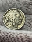 1913 Type 1 Higher Grade Near Full Horn Buffalo Nickel -  Better Date Us Coin 