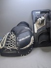 Bauer Reactor R1000 Junior Goalie Glove  Blocker Set Regular Black White