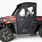 Soft Doors Cab Enclosure W  Frame For Polaris Ranger 1000 xp 1000 Roll-up Window