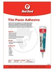  0497 Tile Paste Adhesive  1 Pack  White 