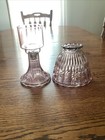 Vtghome Interiors 3 Pc Glass Fairy Candle Lamp Iridescent Pink  plum Daisy 9 25   
