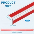 2pcs Wall Corner Protector  1 3 Ft X 0 67  Self-adhesive Clear Pc Edge Protector