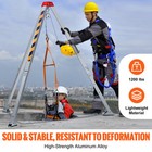 Confined Space Tripod Kit Rescue Tripod Fall Arrest 4-7 Ft Legs 1200 Lbs
