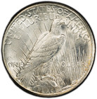 1926-p High-end Pcgs Ms64 Peace Dollar   Superb Luster   40th Anniversary Label