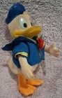 Vintage Disney Donald Duck Fuzzy Flocked Figure Toy 4 
