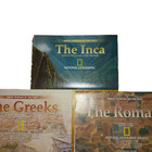 National Geographic July 1997 Map Great Peoples Of Past The Romans inca Lot