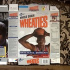Michael Jordan Wheaties Silver Box Collector s Edition Unfolded Chicago Bulls