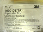  12 Pack  3m Ms2 4000-dt tr Supermini Test Connector Module