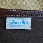 Vintage Samsonite Suitcase Silhouette Ii Brown 22  Soft Travel Bag Men Luggage
