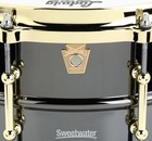 Ludwig Black Beauty Snare Drum - 6 5 Inches X 14 Inches  Black Nickel With Gold