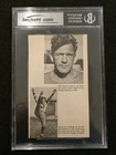 Bronko Nagurski Signed Magazine Photograph Chicago Bears Autograph Beckett Bas
