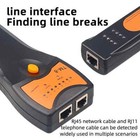 Lan Network Cable Tester Detector Wire Toner Ethernet Line Finder For Rj11 Rj45