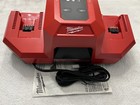 New Milwaukee 48-59-1815 18v M18 Dual Bay Simultaneous Super Battery Charger