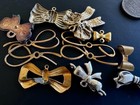 Vintage Mixed Metals Bows Charms Findings 12