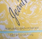 New Vintage Jean Nat   Perfumed Bath Powder W puff  6 Oz In Box   Sealed