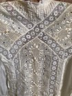 Exquisite Edwardian Antique French Toddler s Dress     Silk   Lace 1900s Age 1-2