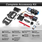 Weisen 4500lbs 12v Electric Winch Mount Combo For Polaris Rzr Turbo R   Pro R