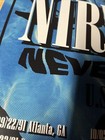 Nirvana Kurt Cobain 1991 Nevermind Us Tour Dates Cardstock Poster - 12  X 18 