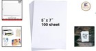 200 Gsm White Cardstock 100 Count - Perfect For Invitations And Art Projects