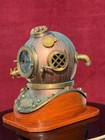 Antique Diving Helmet Divers Helmet Marine Deep Sea Scuba Mark V Us Navy Helmet