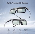 2 Glasses Closest Awol Vision Dlp Link 3d 2 Rechargeable Active Shutter Eyewear