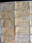 Lionel Pre War   Post War Lot Of 40 Empty Factory Parts Envelopes