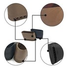 12x Rubber Buttpads Gun Recoil Pad Slip On Rifle Shotgun Protector Pad Buttstock