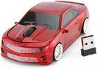 Wireless Sports Car Mouse Red Optical 2 4g Mice For Laptop Pc Computer Gaming