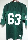 Vintage Champion Green  63 Football Jersey Large 70s 80s Terry Bradshaw Signed